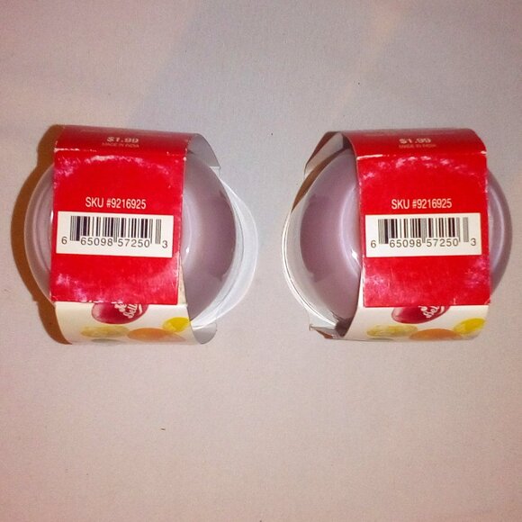 (2) Jelly Belly Fragranced Candles: Glass. Mixed Berry Smothie. New - Picture 6 of 7